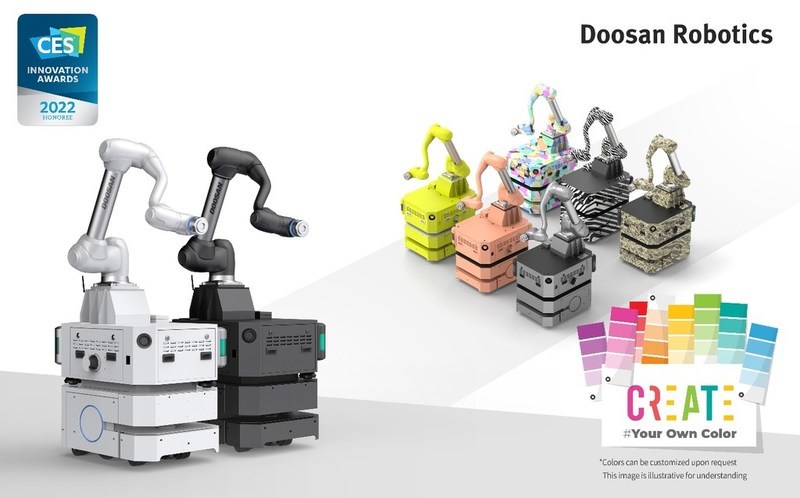 Doosan Robotics Giành được Danh hiệu tại Giải thưởng Sáng tạo CES® 2022 cho Hệ thống Robot Camera